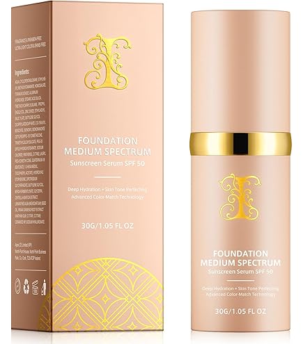 Amazon.com : 4 in 1 Foundation Liquid, Medium Coverage Foundation